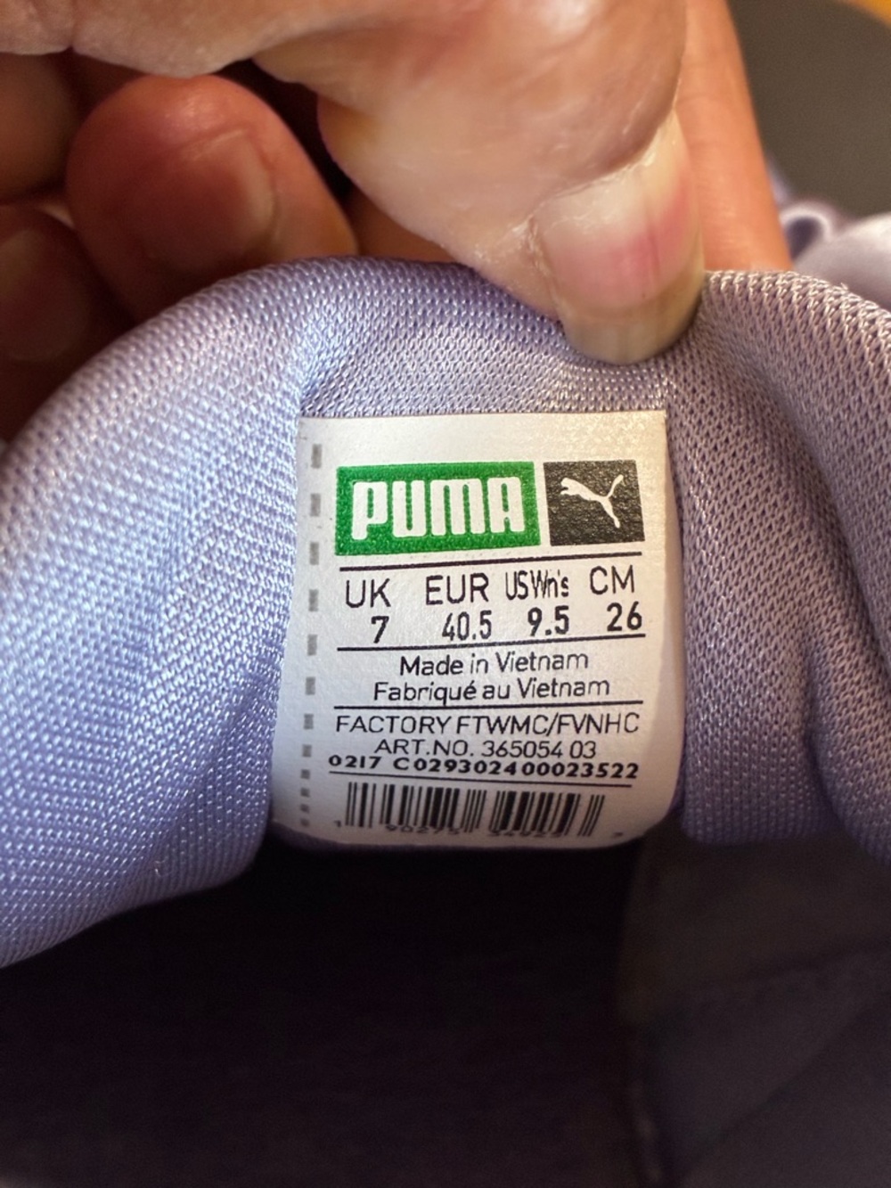 Puma x Fenty Rihanna Satin Bow Sneakers in Lilac Sweet Lavender - Picture 7 of 12